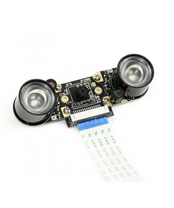 Waveshare IMX219-77IR 8MP 77 Degree FOV Infrared Camera, Applicable for Jetson Nano