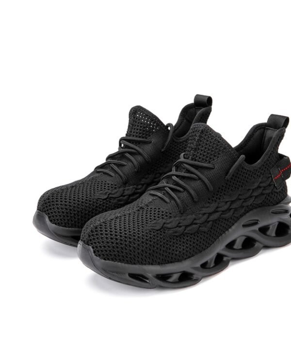 Jiefu Breathable Flying Fabric Anti Smashing And Anti Piercing Insulating Safety Shoes, 36, 37, 38, 39, 40, 41, 42, 43, 44, 45, 46, 47, 48