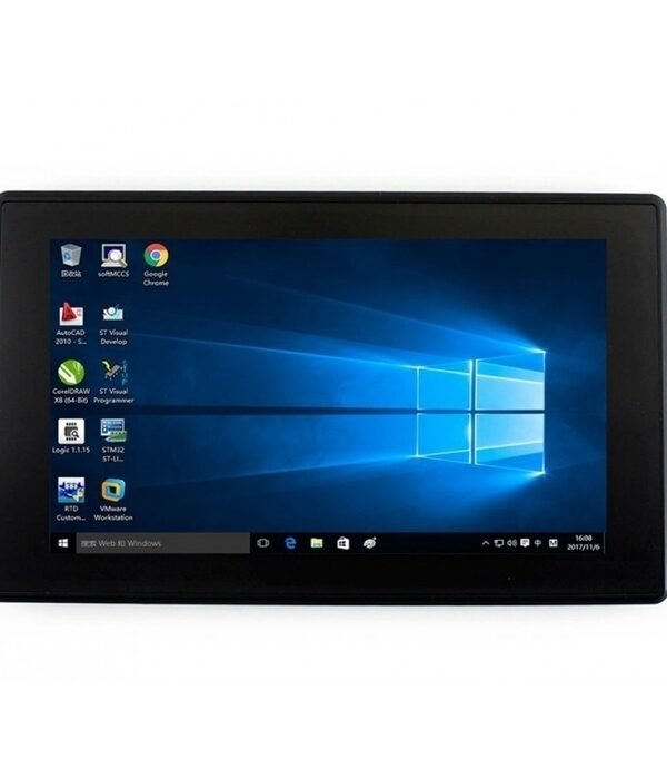 WAVESHARE 7inch HDMI LCD (H) IPS 1024x600 Capacitive Touch Screen with Toughened Glass Cover, Supports Multi mini-PCs Multi Systems