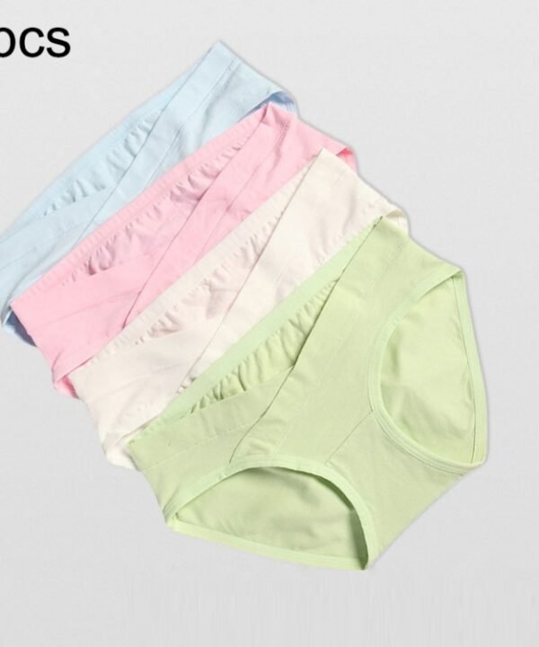 U-shaped Low-rise Belly Lift Plus Size Maternity Underwear, M, L, XL, XXL, XXXL