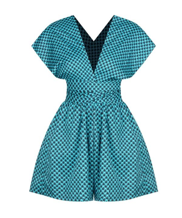Ladies Casual Loose Print Multi-wear Jumpsuit, S, M, L, XL