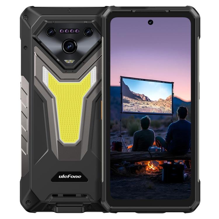 Ulefone Armor 34 Pro+ Projector, 16GB+512GB, Night Vision, IP68/IP69K Rugged Phone, 6.95 inch Android 15 MediaTek Dimensity 7400X Octa Core, Network: 5G, NFC, OTG