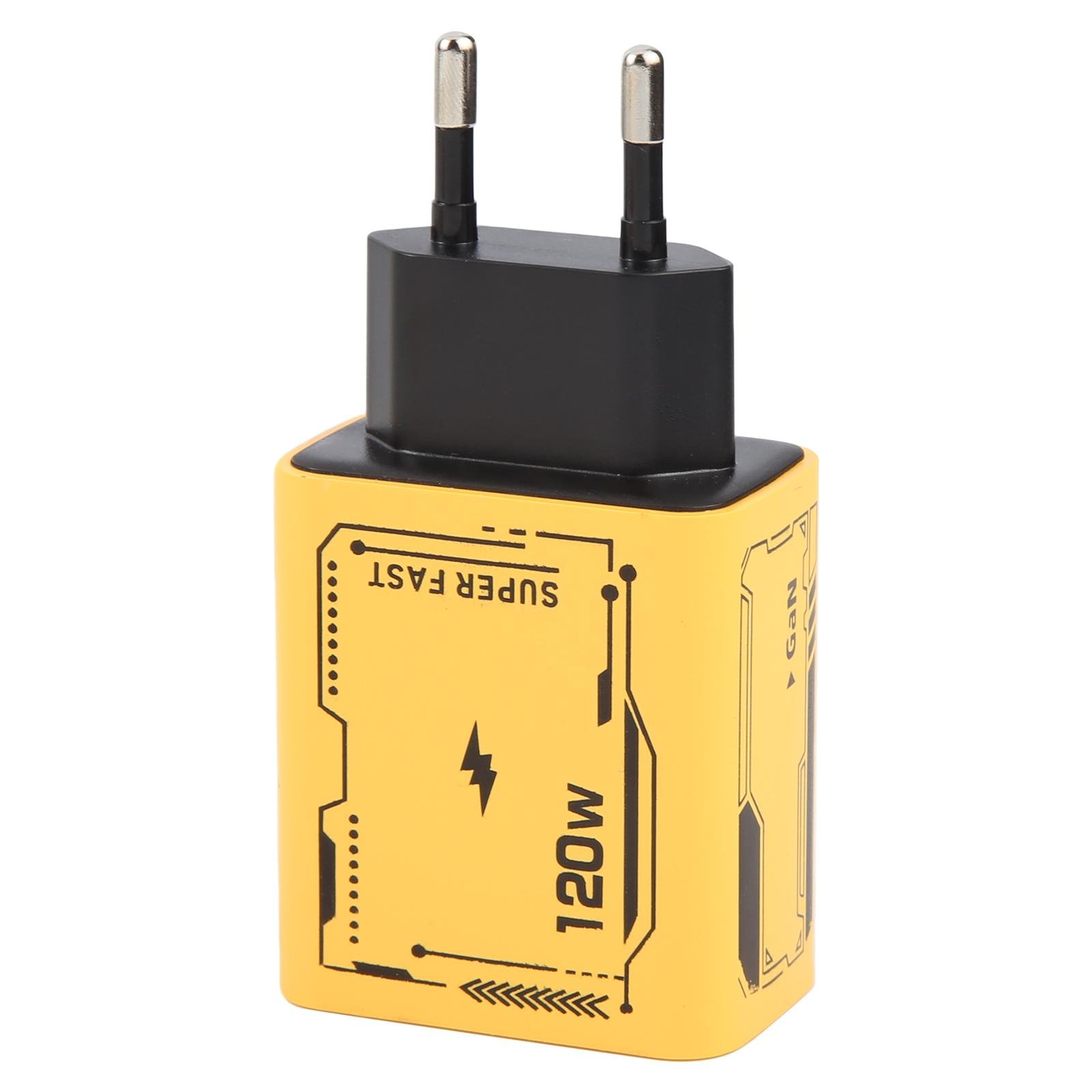 AR-PD14 120W GaN 4-Port Fast Charger with USB-C and Quick Charge 3.0 - Image 4