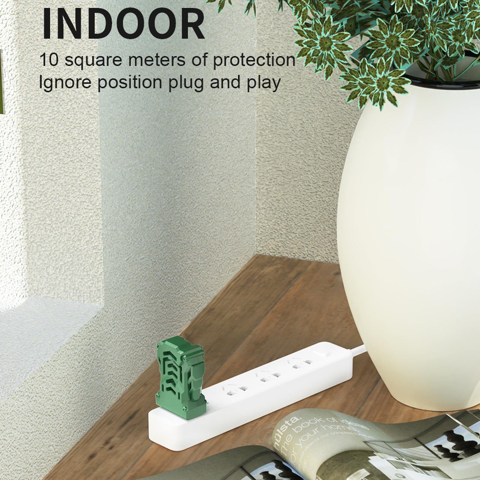 Portable USB Electric Mosquito Repellent – Mini Heated Insect Killer for Outdoor Camping, Travel, and Home (Green) - Image 7